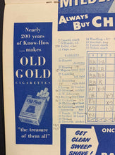 Load image into Gallery viewer, 1949 Yankee Stadium MLB Baseball Program Yankees vs Chicago White Sox DiMaggio
