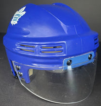 Load image into Gallery viewer, Doug Gilmour Autographed Toronto Maple Leafs Mini Helmet Signed NHL Fanatics
