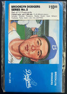 Brooklyn Dodgers MLB Baseball Series No 2 Set Of 12 Postcards Rosen Williams +