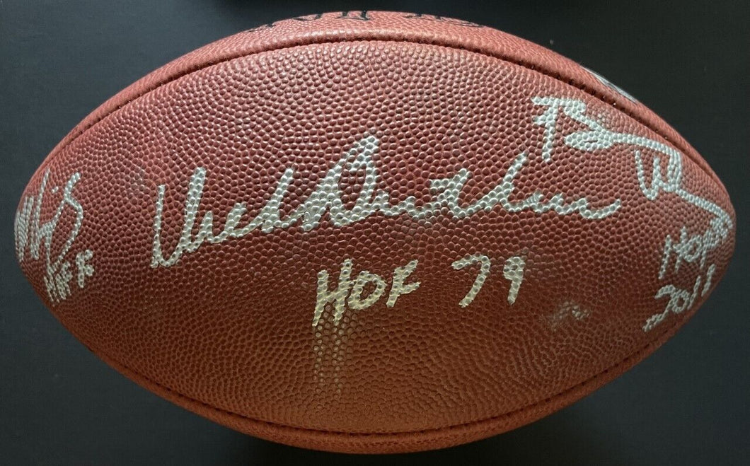 Butkus + Urlacher + Singletary Autographed Duke Wilson NFL Football Fanatics