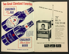 Load image into Gallery viewer, 1954 Cleveland Arena Sports Review Program Press Sports Coverage Barons vs Reds
