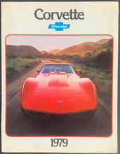 Load image into Gallery viewer, (2) Vintage Corvette Original Car Dealer Showroom Sales Brochures 1979 + 1980
