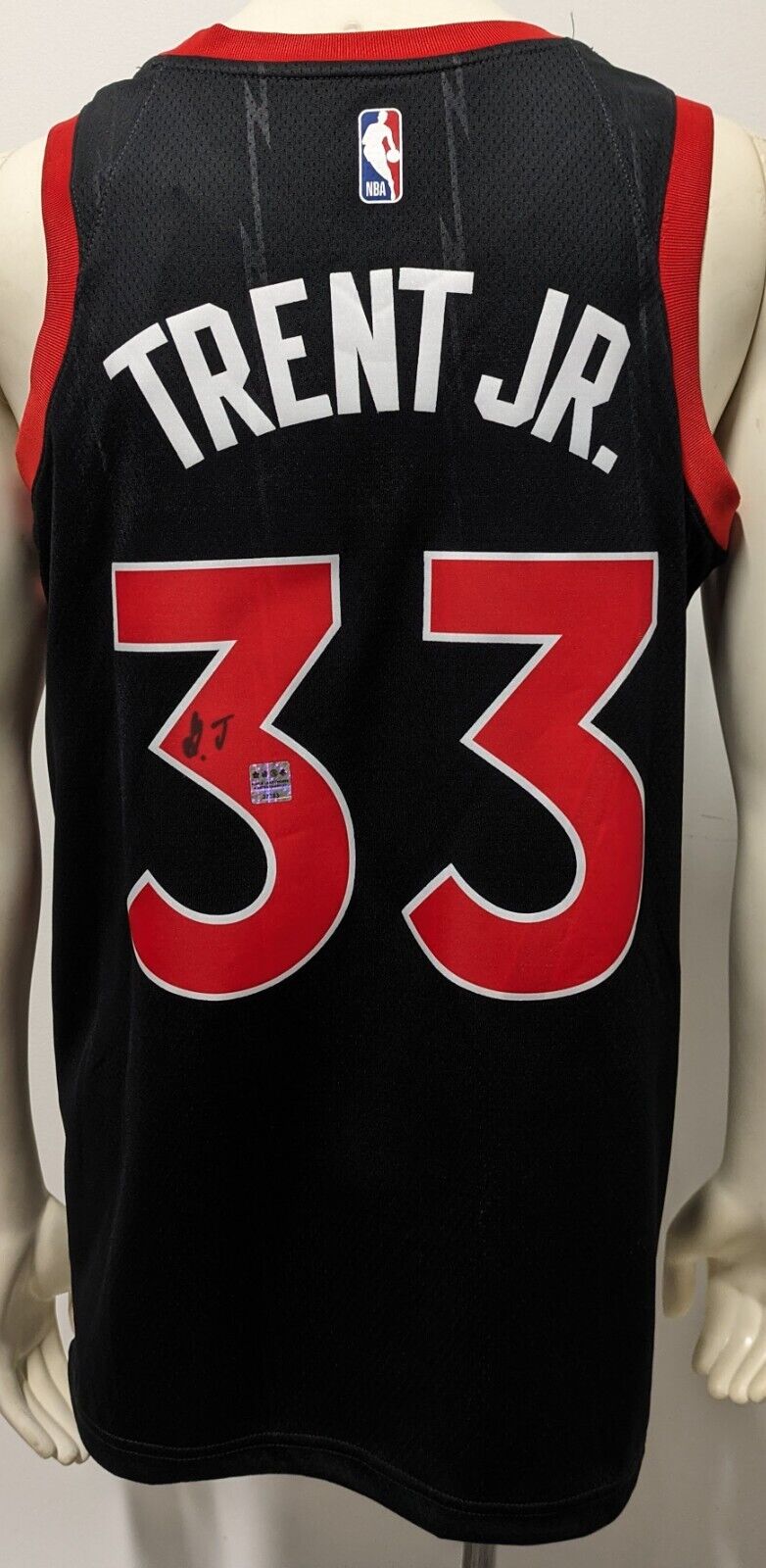 Gary Trent Autographed Toronto Raptors Basketball Jersey