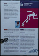 Load image into Gallery viewer, 1994 Vintage Speed Skating Competitors Sheet Autographed Bonnie Blair Signed
