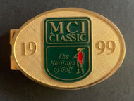 1999 PGA MCI Classic Money Clip Harbor Town Golf Links Vintage Heritage of Golf