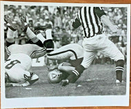 1968 Super Bowl II Vintage Sports Action Photo Raiders & Packers Battle In Miami