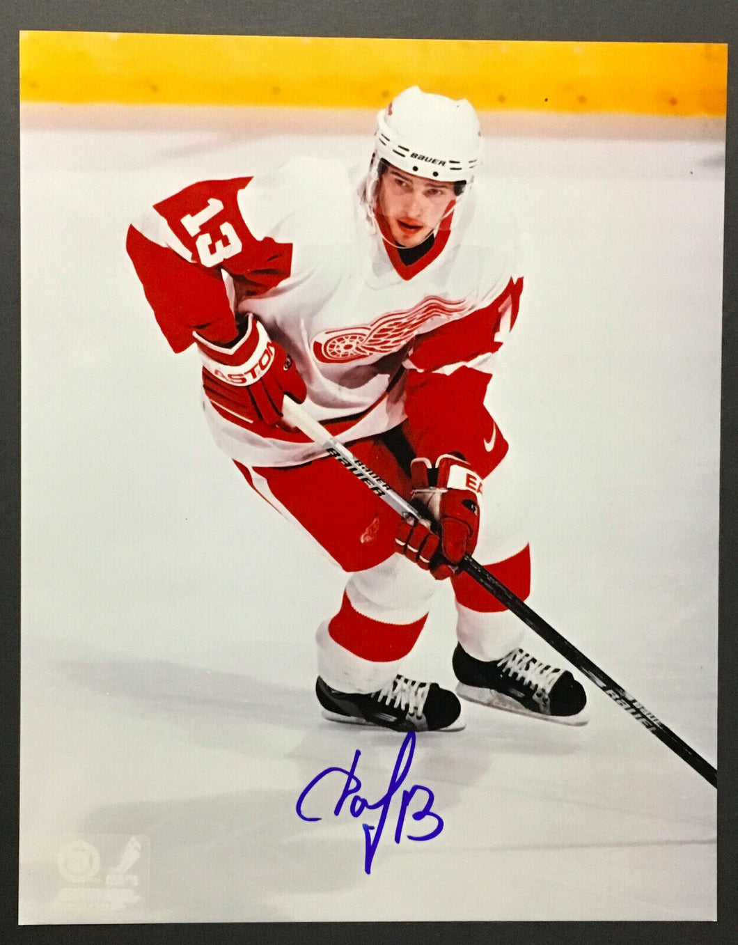 Pavel Datsyuk Detroit Red Wings Autographed Photo NHL Hockey 8x10 The Magic Man