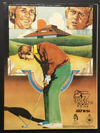 1977 Canadian Open PGA Golf Tournament Program Glen Abbey Lee Trevino Wins