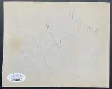 Load image into Gallery viewer, George Kell Vic Wertz Ted Lyons Signed Paper HOF Autograph x6 Vintage MLB JSA
