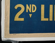 Load image into Gallery viewer, 1917 Original Vintage WWI US 2nd Liberty Loans War Propaganda Poster McAdoo
