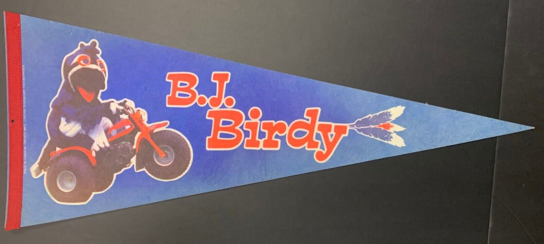 1980 Toronto Blue Jays BJ Birdy MLB Baseball Pennant Vintage