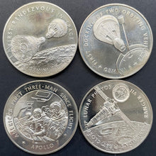 Load image into Gallery viewer, America In Space First Edition Franklin Mint Issued 24 Coin Sterling Silver Set
