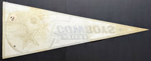 Load image into Gallery viewer, Circa 1990s Jerry Jones Autographed Signed Dallas Cowboys Full Size Pennant NFL
