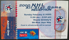 Load image into Gallery viewer, 50th NHL All Star Game + Skills Competition + Reception Ticket Toronto Hockey
