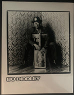 Vintage Type 1 Photo Bo Diddley Rock & Roll Music Publicity Promo Photograph