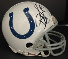 Load image into Gallery viewer, Reggie Wayne Indianapolis Colts Autographed NFL Football Riddell Mini-Helmet JSA
