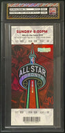 2016 NBA All-Star Game Toronto Full Ticket Kobe Bryant Last Appearance Graded 8
