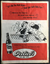 Load image into Gallery viewer, 1959 MLB Baseball Connie Mack Stadium Program Philadelphia Phillies SF Giants
