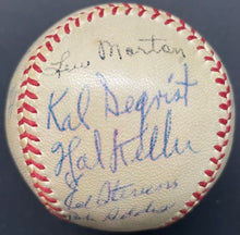 Load image into Gallery viewer, 1953 Toronto Maple Leafs Baseball Team Signed Ball Autographed x19 MILB LOA
