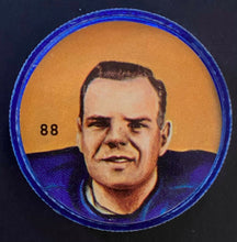 Load image into Gallery viewer, 1963 Nalley&#39;s Potato Chips CFL Football Token Plastic Coin #88 Frank Rigney
