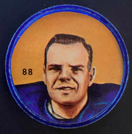 1963 Nalley's Potato Chips CFL Football Token Plastic Coin #88 Frank Rigney