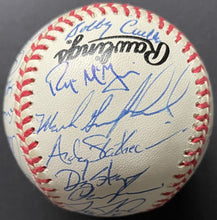 Load image into Gallery viewer, 1997 Montreal Expos Team Signed National League Rawlings Baseball x30 JSA LOA
