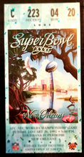 Load image into Gallery viewer, 1997 AFC-NFC Super Bowl 31 Football Ticket Cachet Packers Patriots New Orleans
