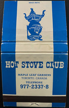 Load image into Gallery viewer, Maple Leaf Gardens Hot Stove Club Matches Autographed By Dave Ellett Toronto
