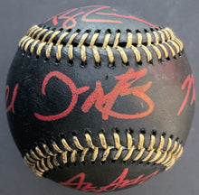 Load image into Gallery viewer, 2019 World Series Nationals Champs Black Baseball Signed x5 MLB + Fanatics HOLO
