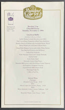 Load image into Gallery viewer, 1994 Breeders Cup Horse Race Racing Lot Program + VIP Menu + Clubhouse Ticket
