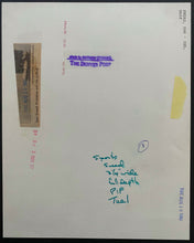 Load image into Gallery viewer, 1982 Type 1 Denver Post Press Photo Hall Of Fame Golfer Sam Snead Putting
