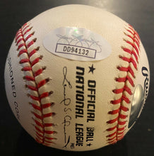 Load image into Gallery viewer, Ralph Branca + Bobby Thomson Signed Baseball Autographed Giants Dodgers JSA
