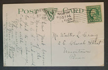 Load image into Gallery viewer, 1916 Harvard Yale Game @ Harvard Stadium Cambridge Mass Posted Postcard  Vintage
