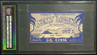 1977 Kenny Loggins In Concert Full Ticket Civic Auditorium EX-NM 6 iCert