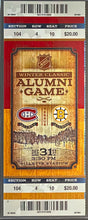 Load image into Gallery viewer, 2016 Winter Classic Alumni Game NHL Hockey Full Ticket Montreal vs Boston Bruins
