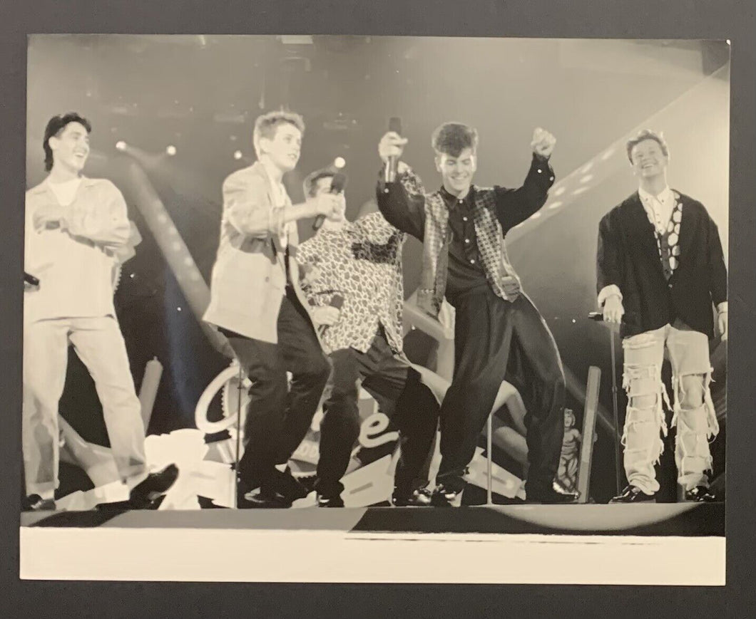 1989 New Kids On The Block Type 1 Original Vintage Photo Donnie Wahlberg