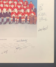 Load image into Gallery viewer, 1972 Team Canada Team Signed Oversized Photo Autographed x29 Hockey JSA LOA
