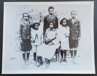 1920s MLB Jackie Robinson & Family Type II Photo 8x10 Baseball Dodgers Baseball