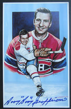 Load image into Gallery viewer, 1992 Montreal Canadiens Boom Boom Geoffrion Signed #5 Legends Of Hockey Card
