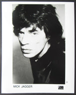 1992 Rolling Stones Mick Jagger Publicity Photo - Atlantic Records Celebrity Vtg