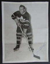 Load image into Gallery viewer, NHL Toronto Maple Leafs Joe Klukay Autographed Turofsky Photo Hockey Vintage JSA
