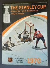Load image into Gallery viewer, 1970 NHL The Stanley Cup Records &amp; Statistics Montreal Canadiens Beliveau

