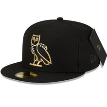 Load image into Gallery viewer, Limited Edition OVO x NBA Toronto Raptors New Era Fitted Hat Basketball Drake
