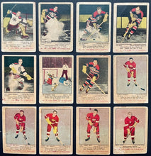 Load image into Gallery viewer, 1951/52 Parkhurst NHL Hockey Card Complete Full Set Graded x4 Howe RC PSA KSA
