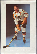 Load image into Gallery viewer, 1964 NHL Hockey Gordie Howe French All-Star Eatons Promotional Photo Quebec
