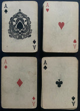 Load image into Gallery viewer, Vintage Early 1900s Complete Deck of Cards Historical Hockey Images
