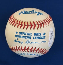 Load image into Gallery viewer, Bruce McNall Autographed American League Rawlings Baseball JSA MLB Signed
