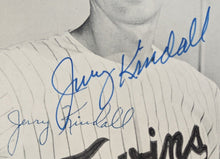 Load image into Gallery viewer, 1964-65 Jerry Kindall Signed Postcard Minnesota Twins MLB Baseball Autographed
