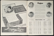Load image into Gallery viewer, 1952 World Series Baseball Program New York Yankees Stadium LA Dodgers Game 4
