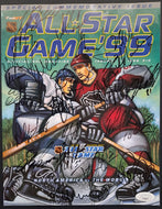 1999 49th NHL All-Star Game Autographed Program x42 Signed HOF Brodeur JSA